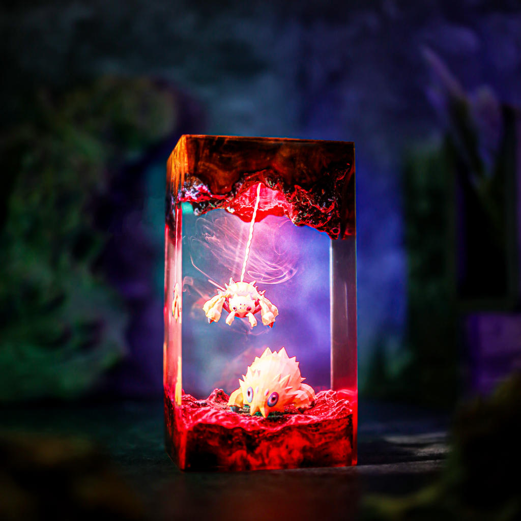 Joltik Galvantula Pokémon Lamp 5 Galvantula Pokémon night light