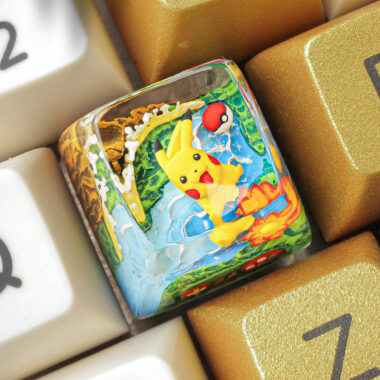 Pikachu Pokémon Artisan Keycap
