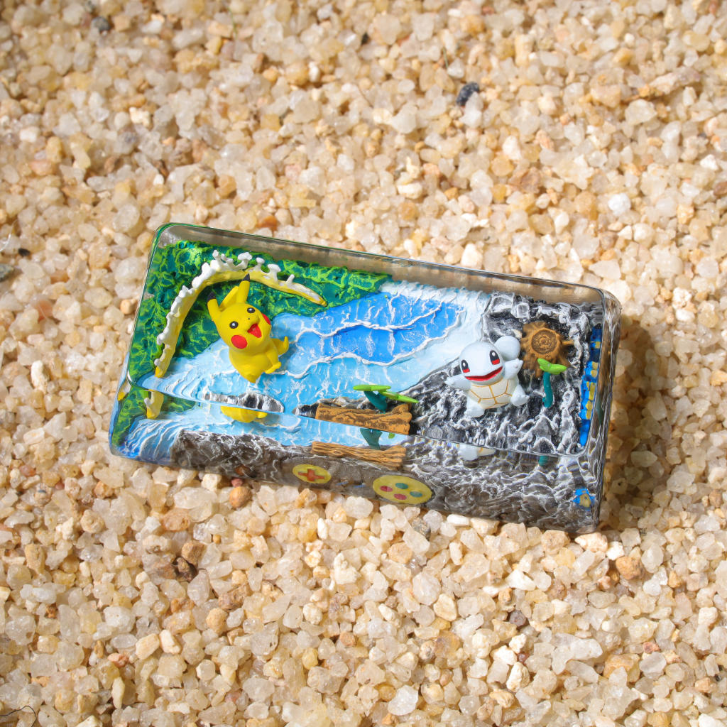 Charmander & Squirtle Pokémon Backspace Keycap 18 Gamer Gift Keycap