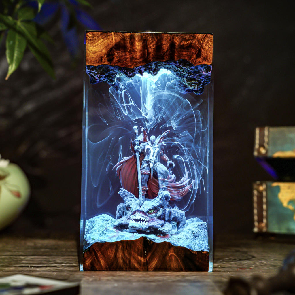 Spawn Night Light 3 Dark fantasy décor lamp