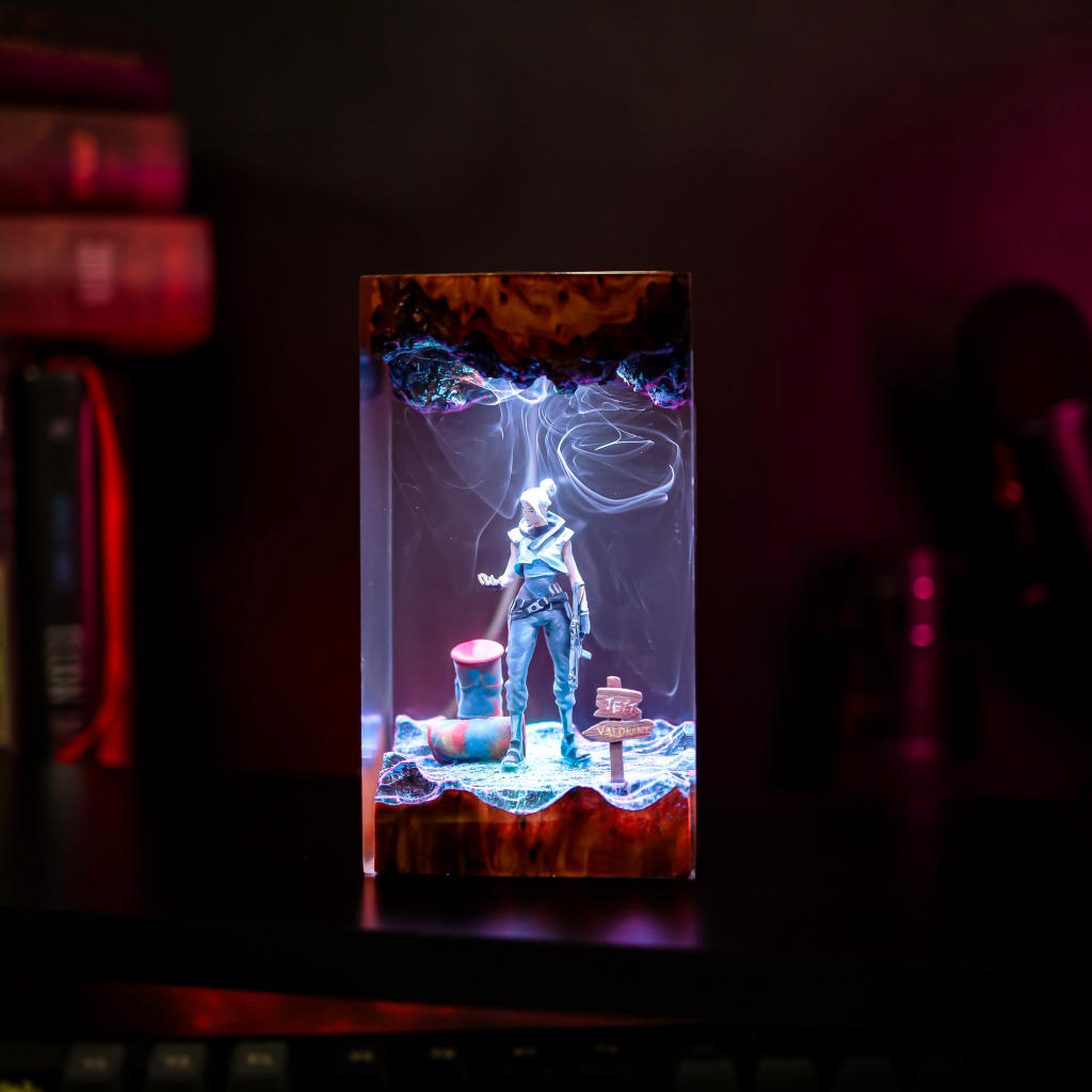 Valorant Jett Night Light 6 Valorant Gift for Gamers