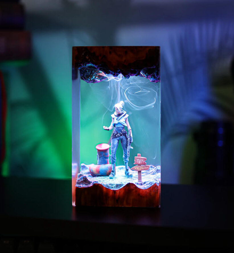 Valorant Jett Night Light 1 Valorant Jett Night Light