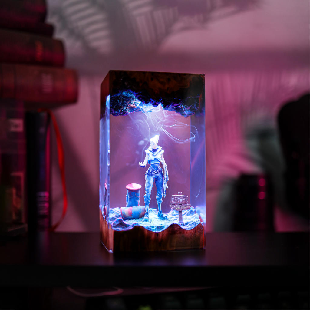 Valorant Jett Night Light 2 Valorant Jett Night Light