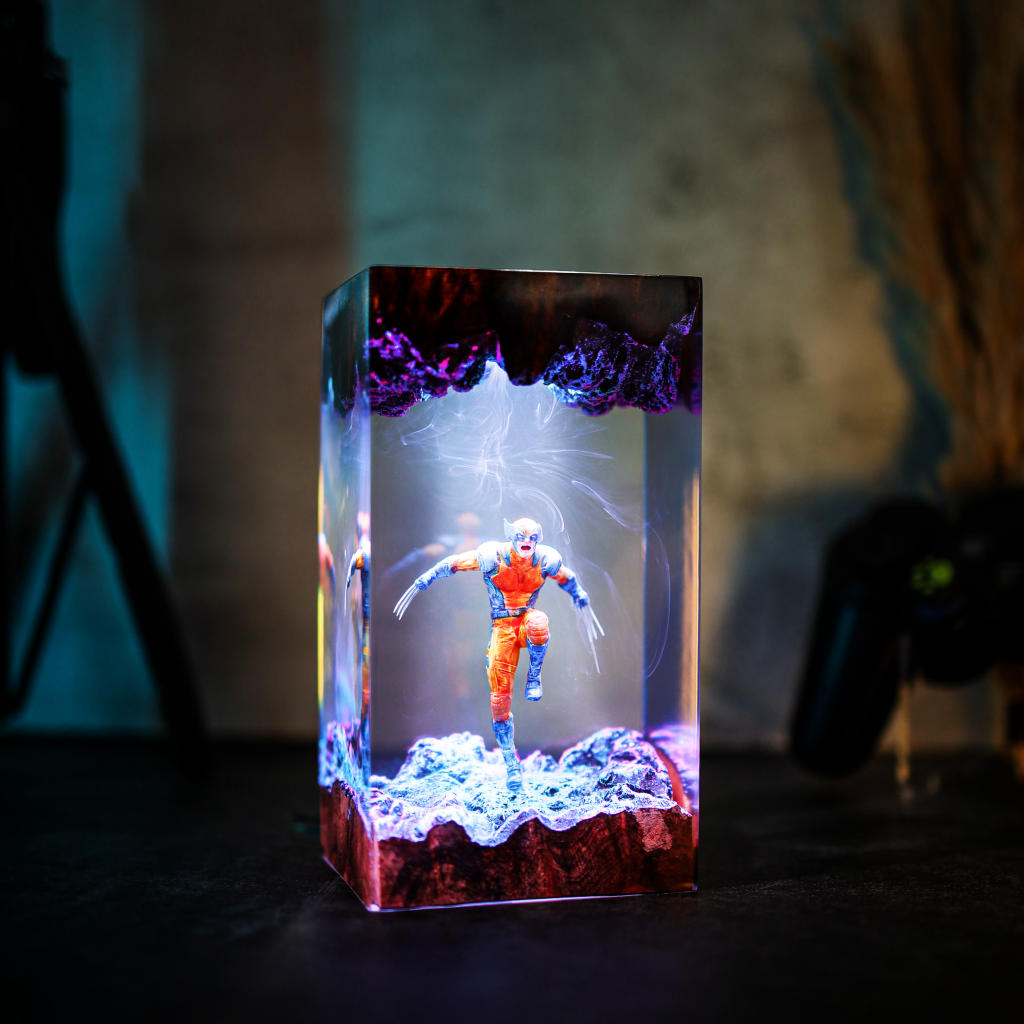 Wolverine X-Men Marvel Lamp 7 X-Men Wolverine Night Light