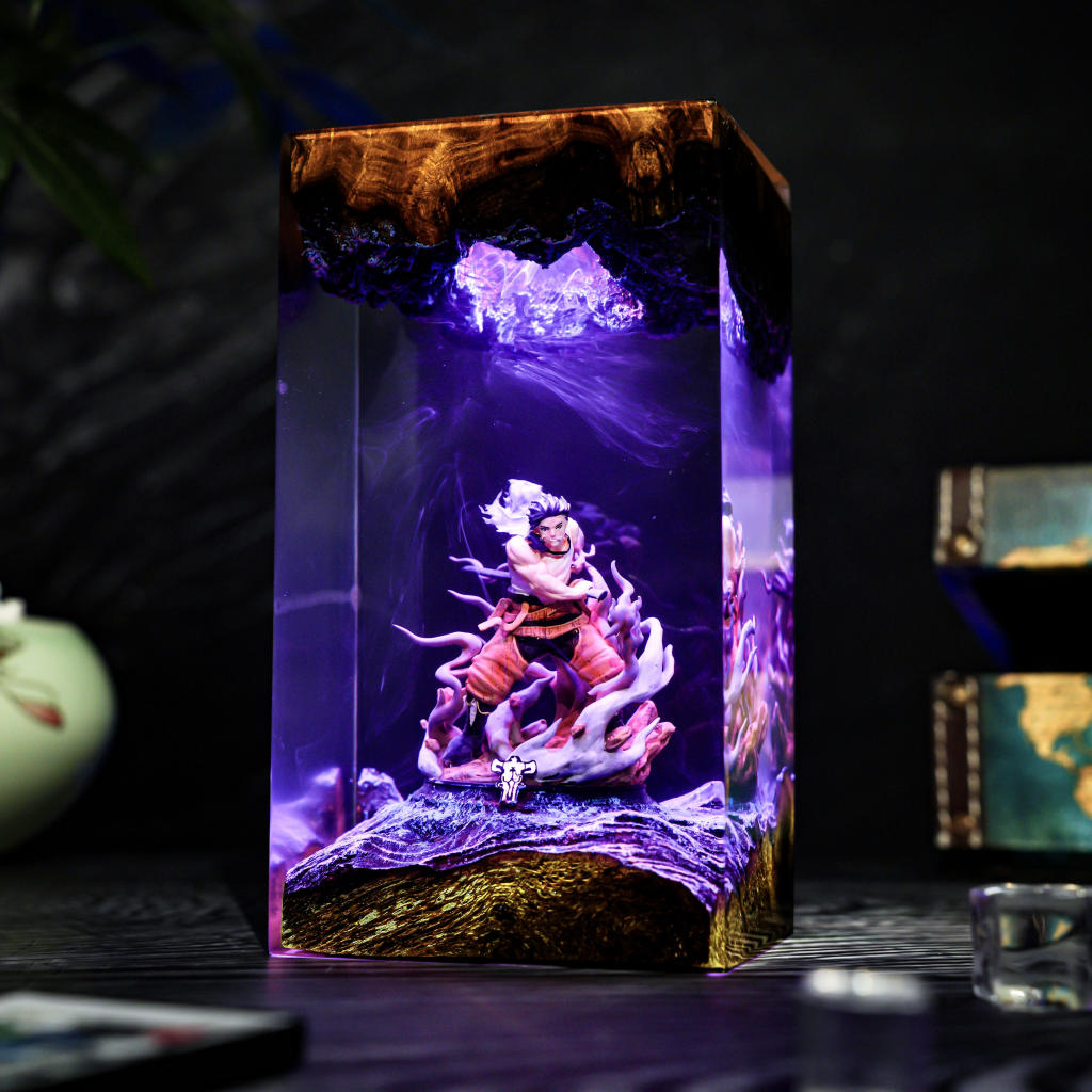 Yami Sukehiro Black Clover Lamp 7 Captain Yami LED Lamp
