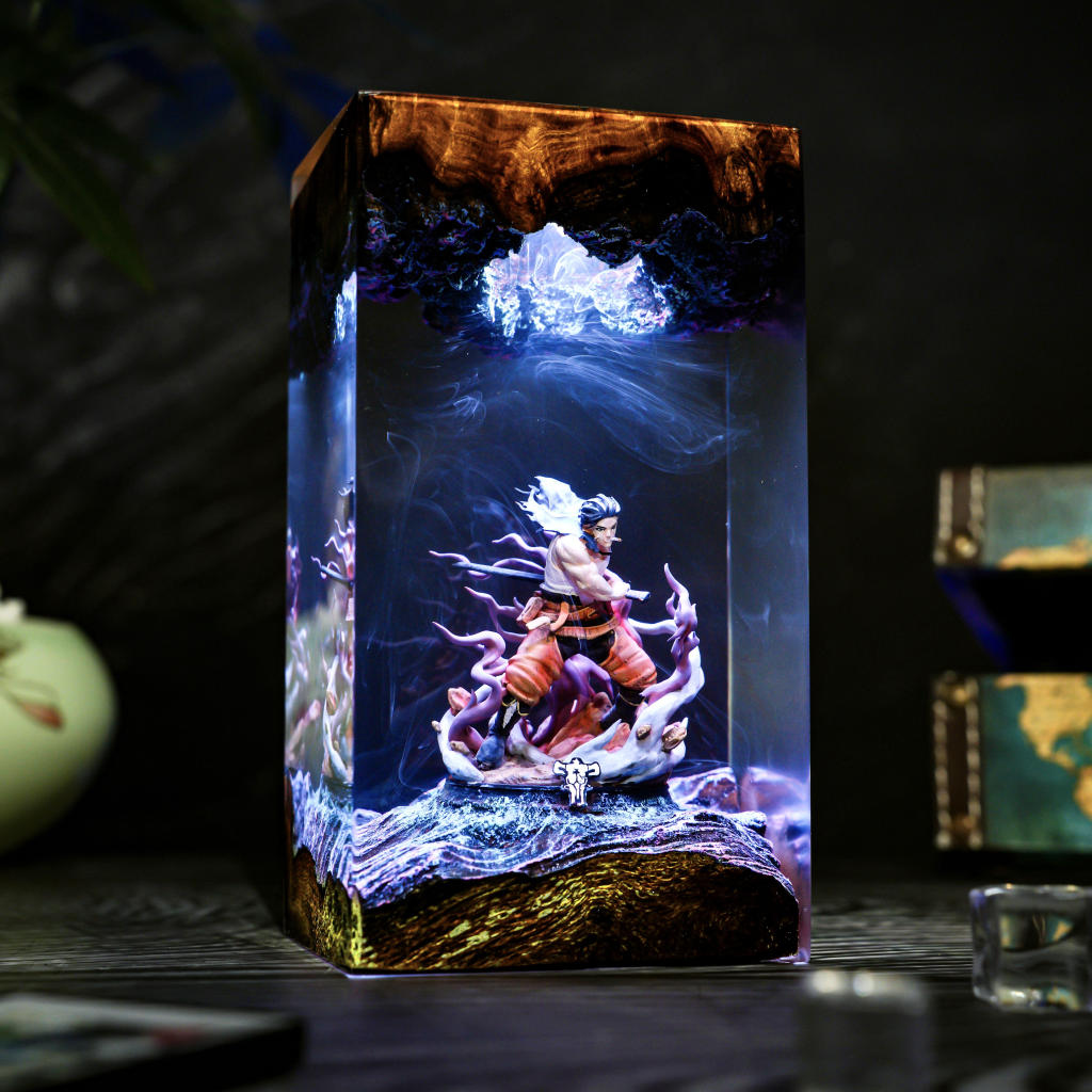 Yami Sukehiro Black Clover Lamp 6 Yami Sukehiro Resin Light
