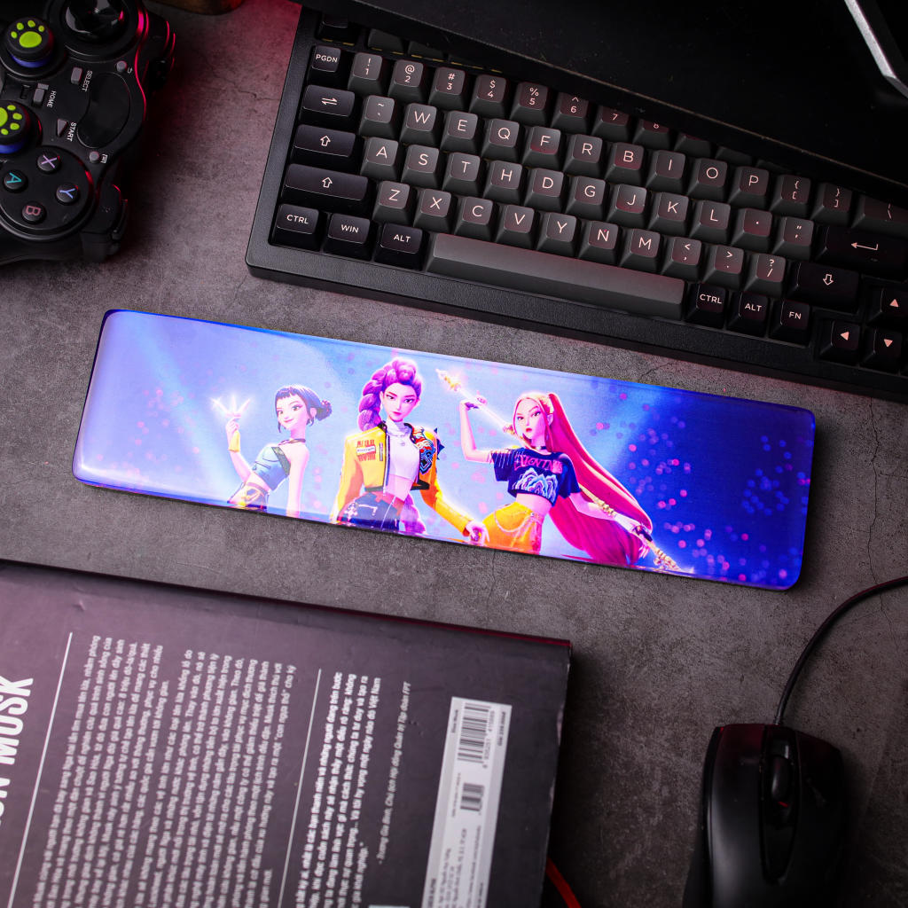 HUNTR/X KPop Demon Hunters Wrist Rest 10 kpop gaming desk accessory