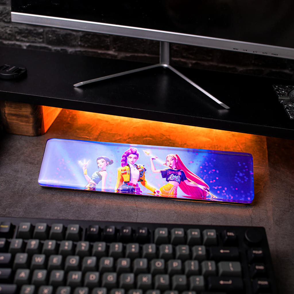 HUNTR/X KPop Demon Hunters Wrist Rest 9 ergonomic wrist rest custom keyboard