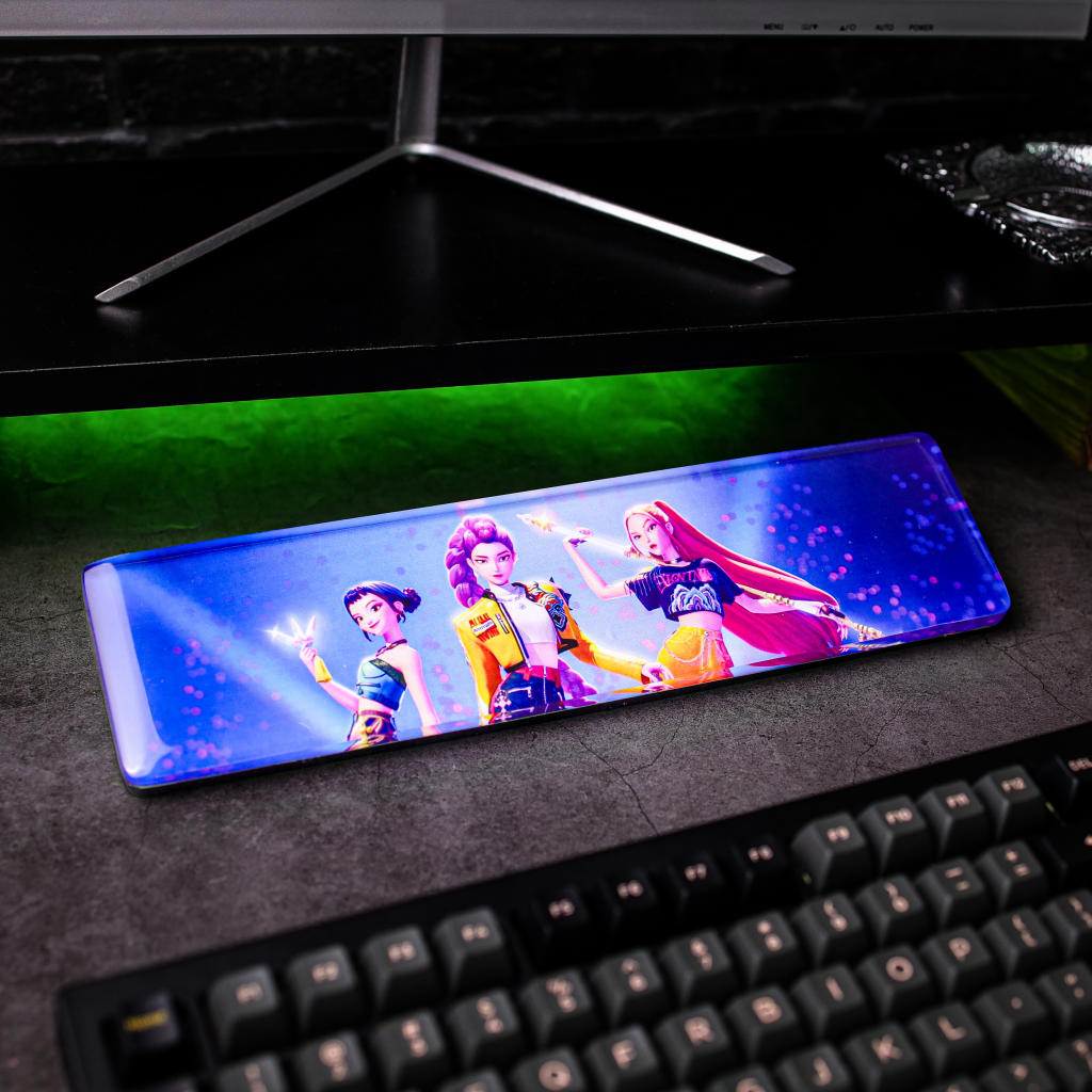 HUNTR/X KPop Demon Hunters Wrist Rest 8 ergonomic wrist rest custom keyboard
