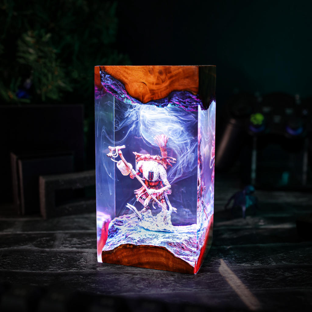 Monoco Clair Obscur Expedition 33 Lamp 8 Monoco diorama lamp