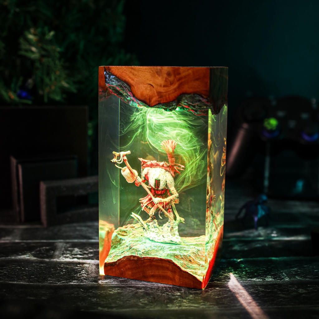 Monoco Clair Obscur Expedition 33 Lamp 6 Expedition 33 collectible lamp