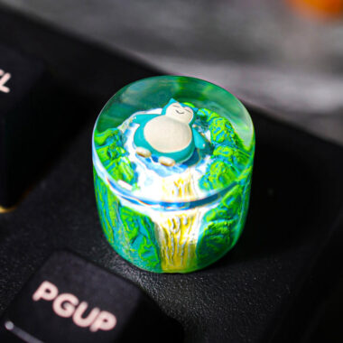 Snorlax Pokémon Keyboard Knob