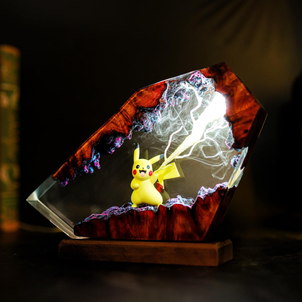 Thunderbolt Pikachu Pokémon Lamp 9 Pokémon lightning lamp