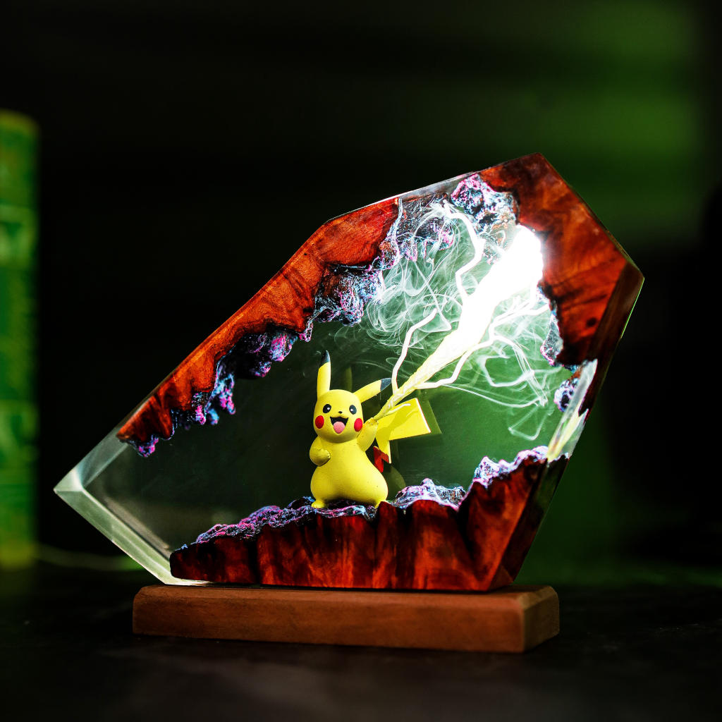 Thunderbolt Pikachu Pokémon Lamp 8 Pikachu thunder lamp