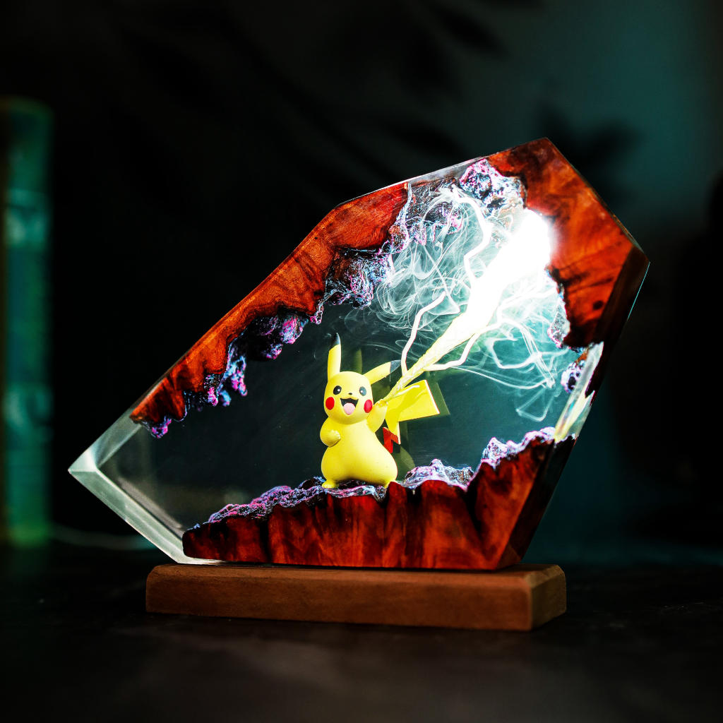 Thunderbolt Pikachu Pokémon Lamp 7 Pikachu thunder lamp