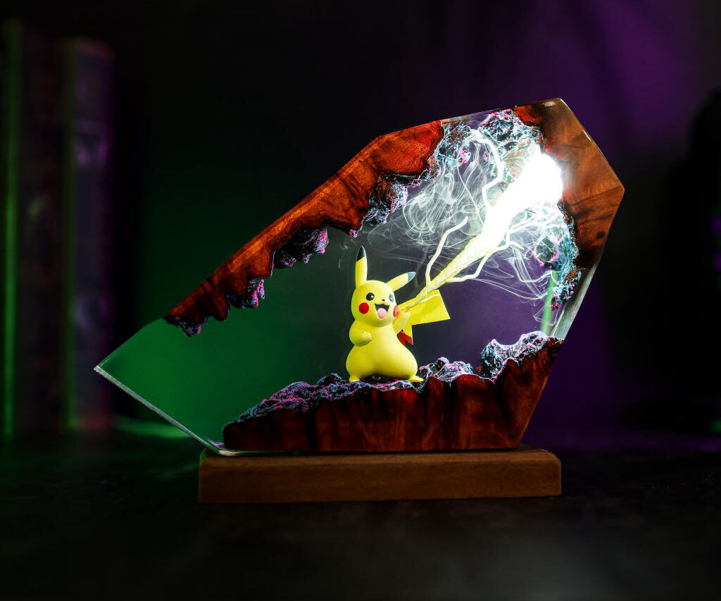 Thunderbolt Pikachu Pokémon Lamp 1 Thunderbolt Pikachu Pokémon Lamp