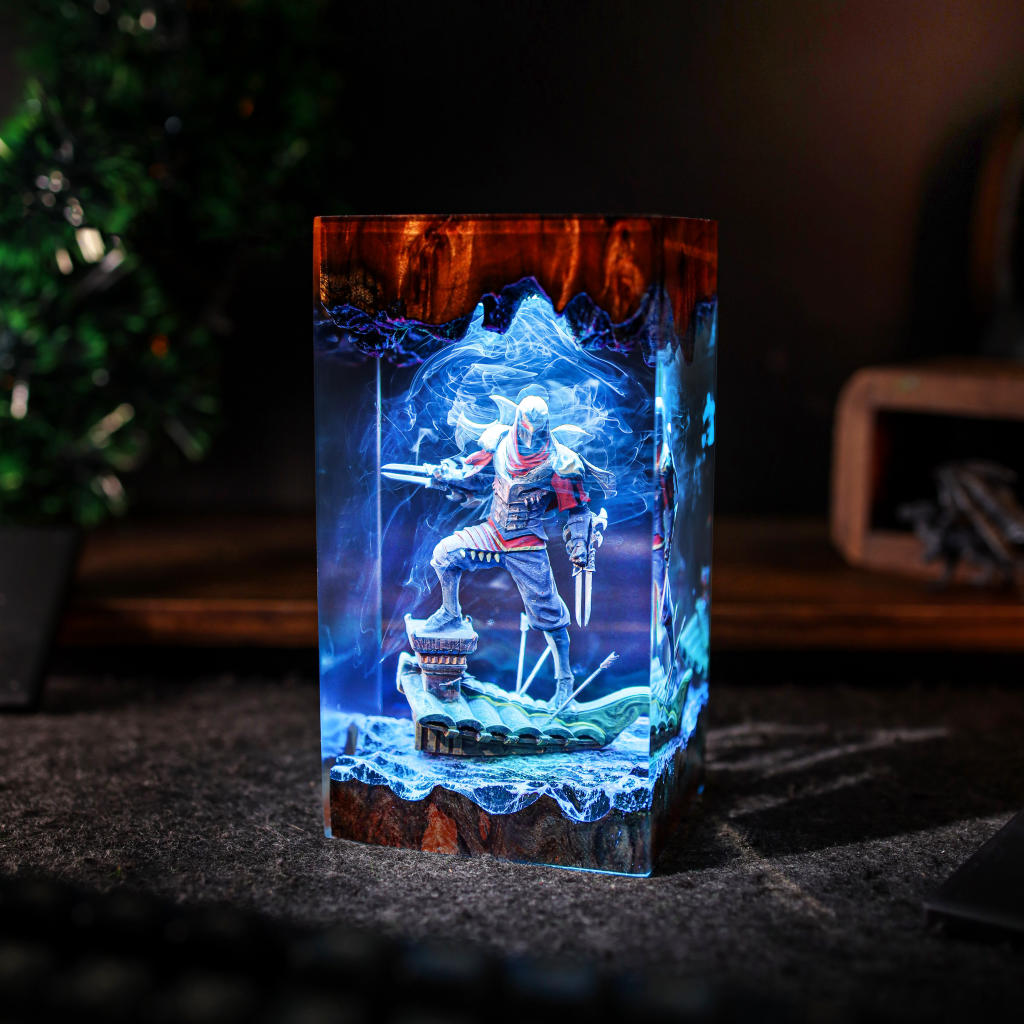 Zed League of Legends Lamp 2 Zed collectible light