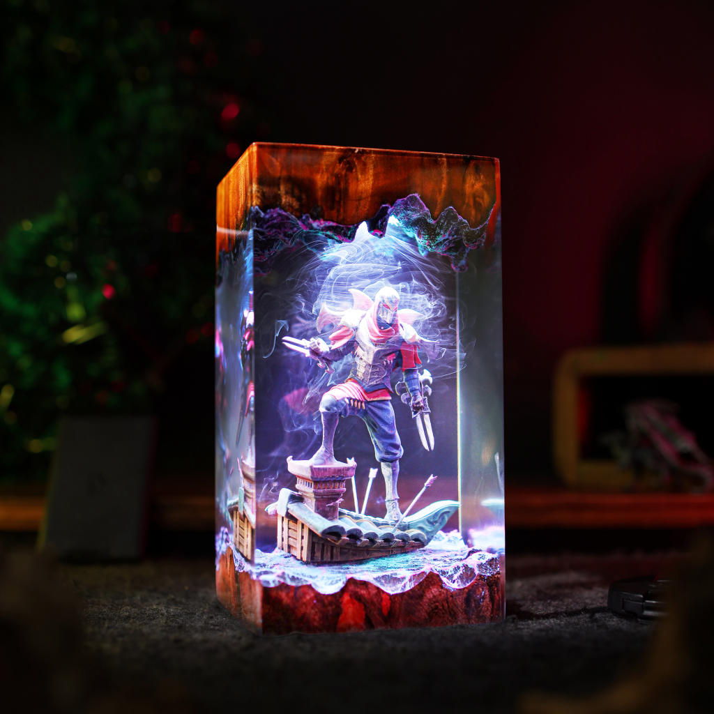 Zed League of Legends Lamp 10 Zed LoL lamp