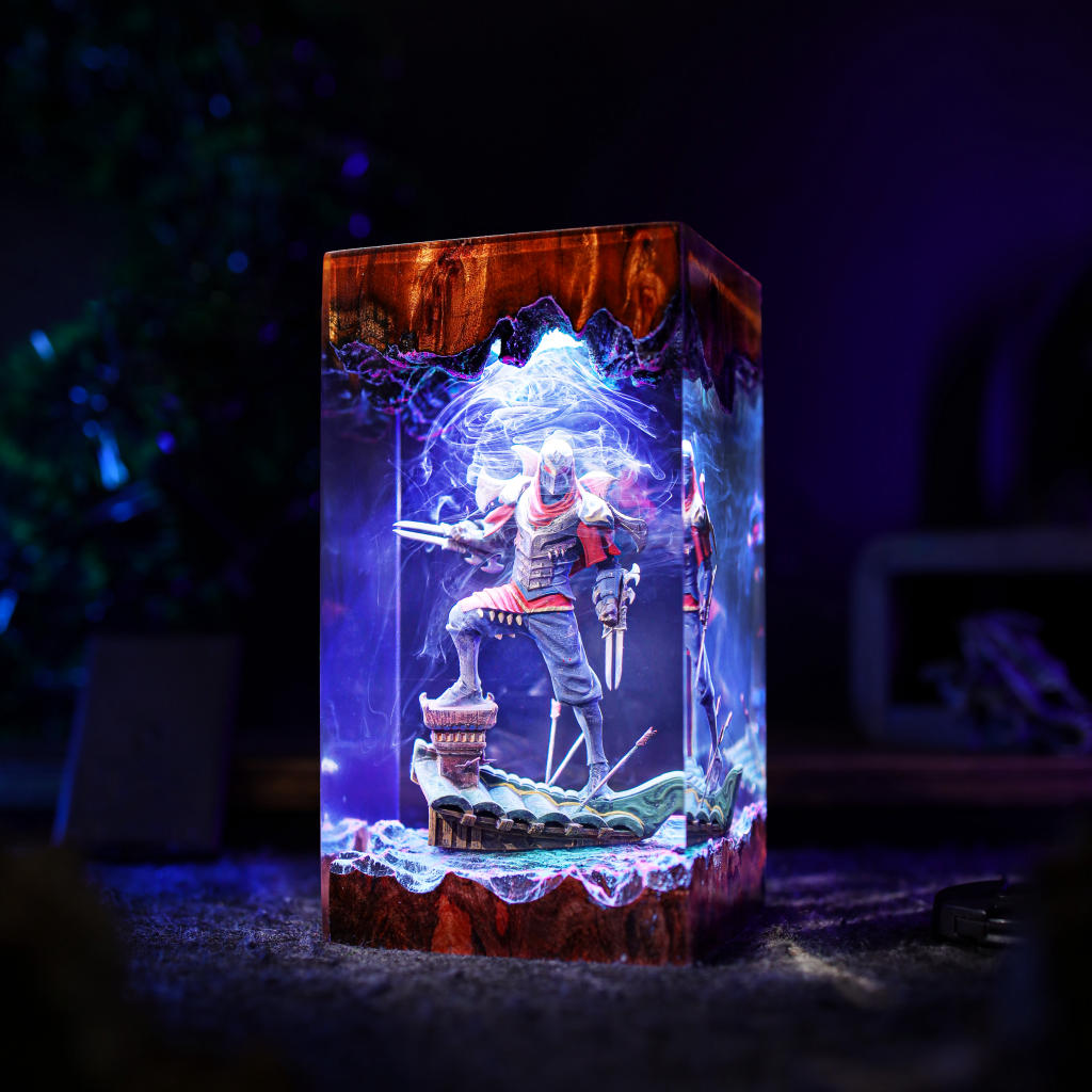 Zed League of Legends Lamp 8 League of Legends Zed night light