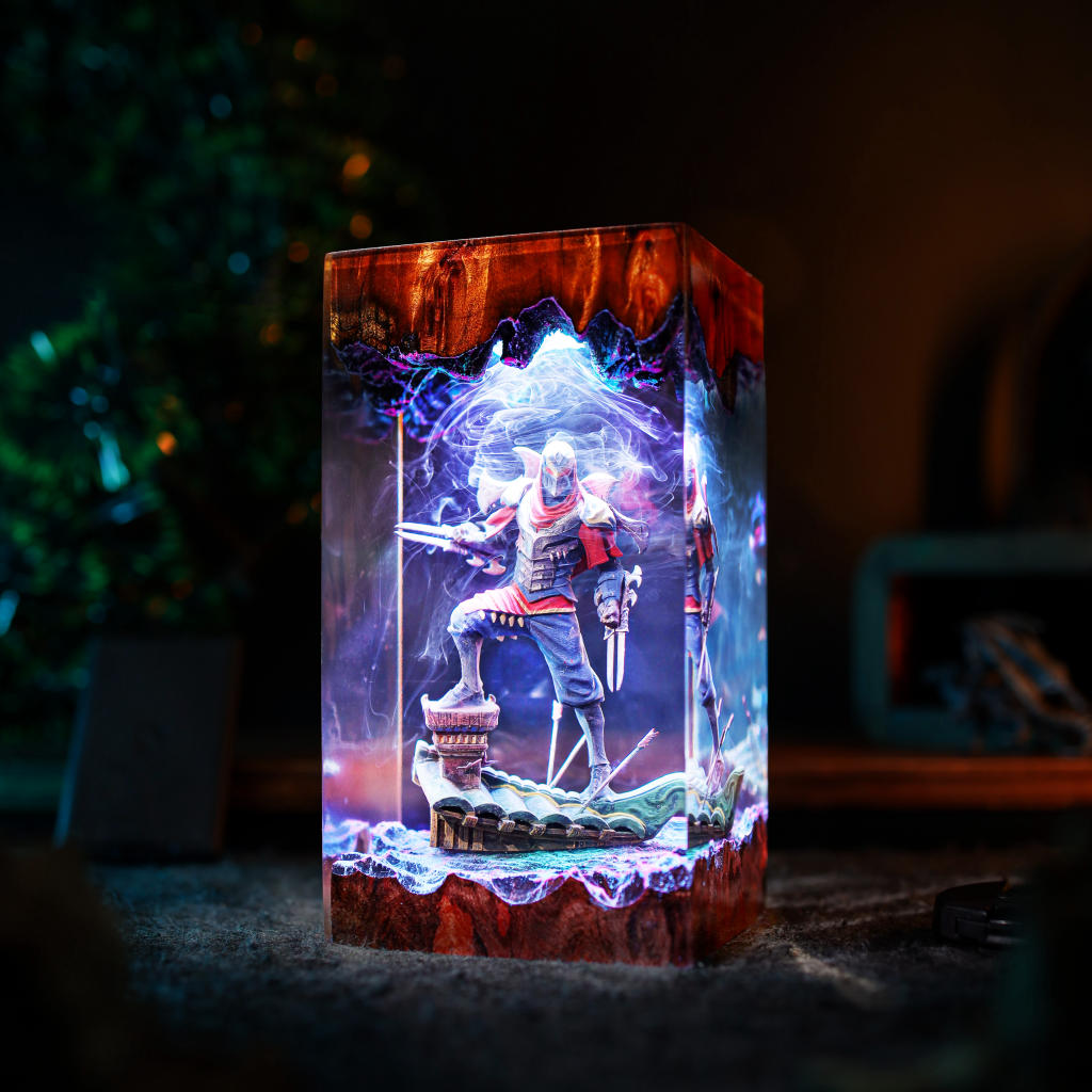 Zed League of Legends Lamp 7 League of Legends Zed night light