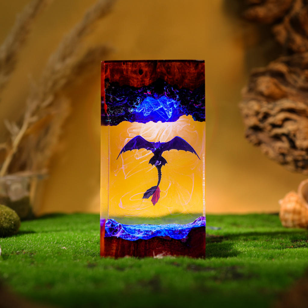 How to Train Your Dragon Splatter Toothless Lamp 6 How to Train Your Dragon Splatter Toothless Lamp
