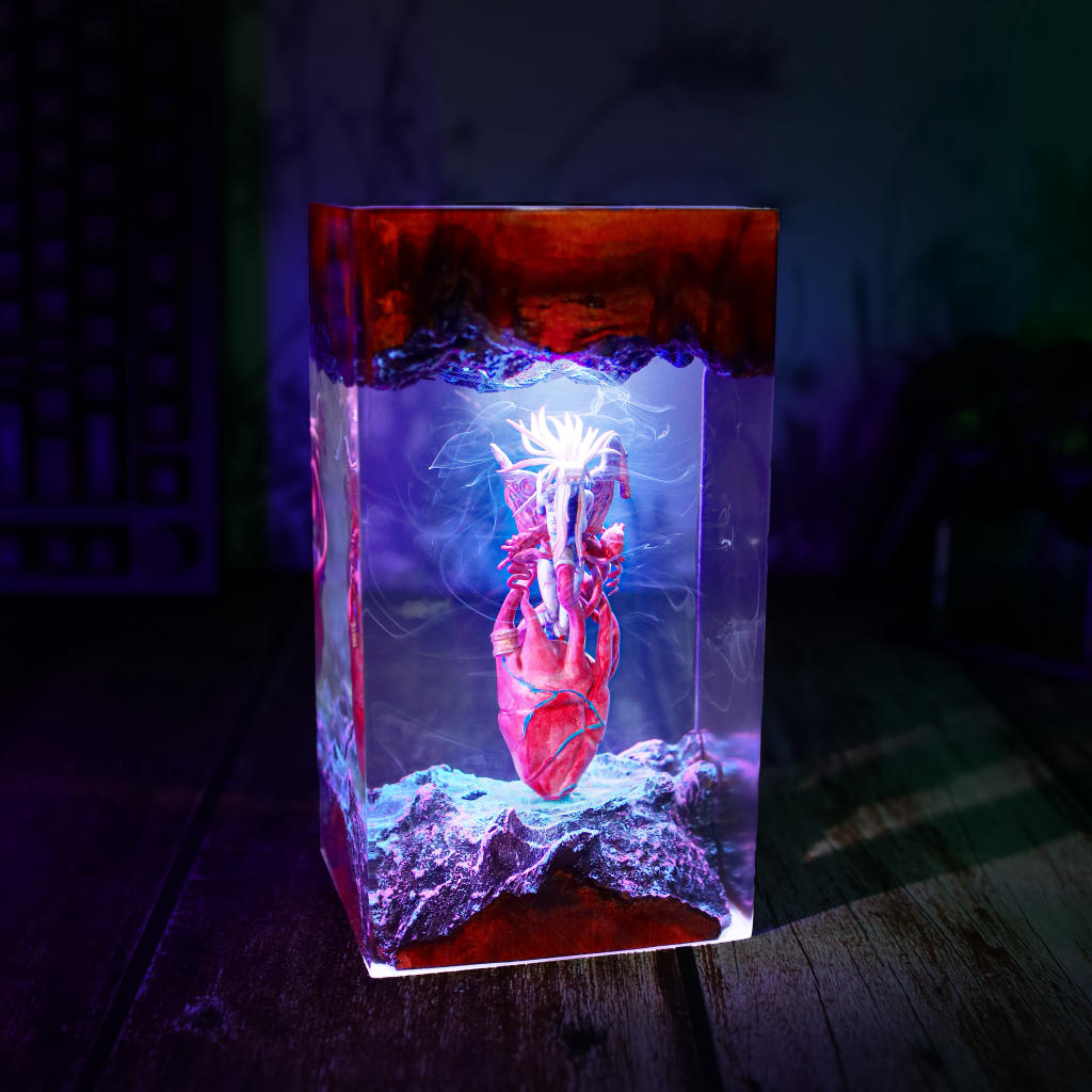 Jenova FF7 Final Fantasy Lamp 4 ff7 villain resin lamp