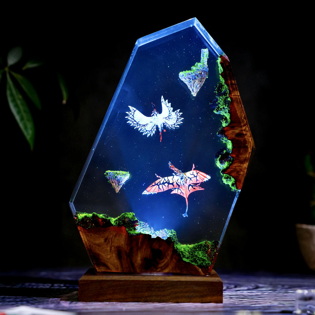 Avatar Toruk Dragon Lamp 2 Avatar movie desk lamp