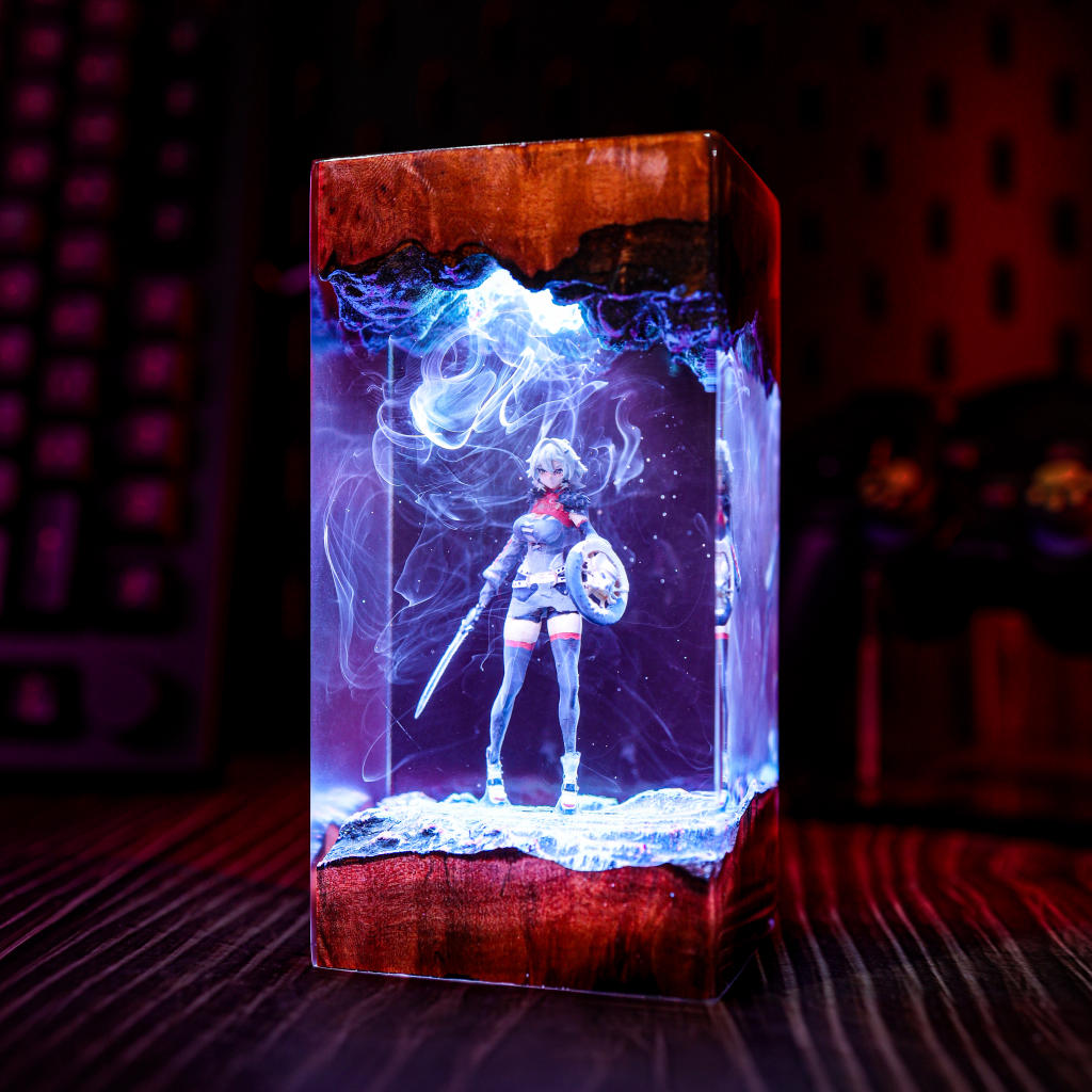 Caesar King Zenless Zone Zero Lamp 6 ZZZ character night light