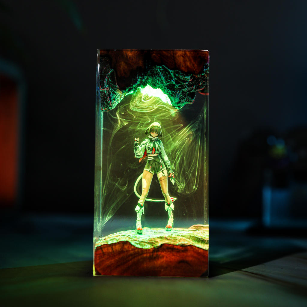Caesar King Zenless Zone Zero Lamp 18 Gaming desk LED lamp