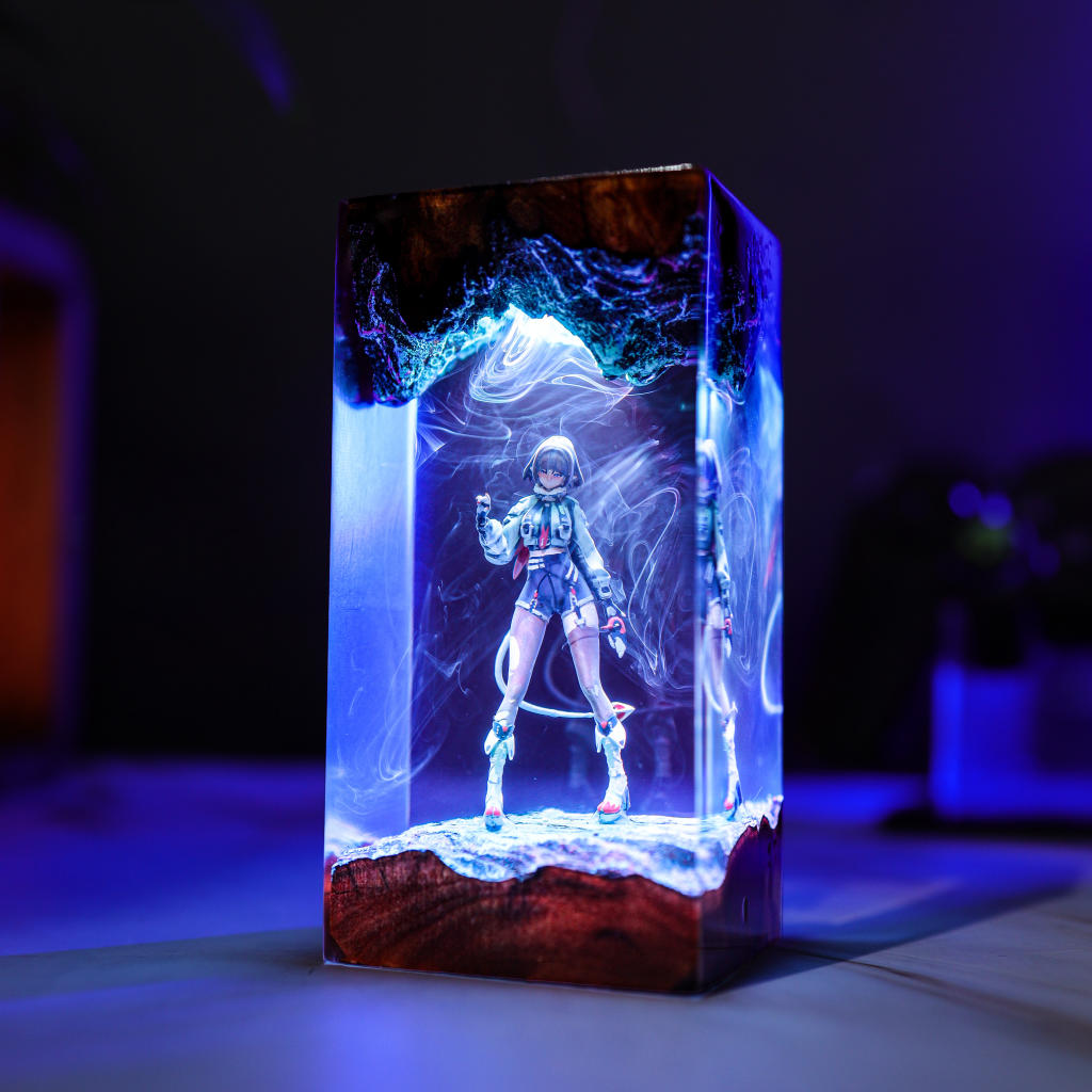 Caesar King Zenless Zone Zero Lamp 16 Jane Doe figure light