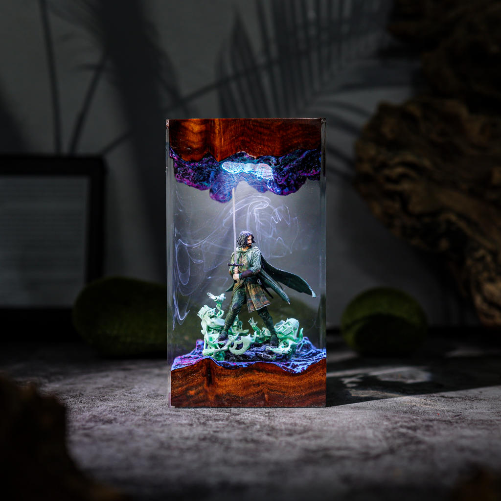 King Aragorn Lord of The Rings Lamp 12 Aragorn bedroom night light