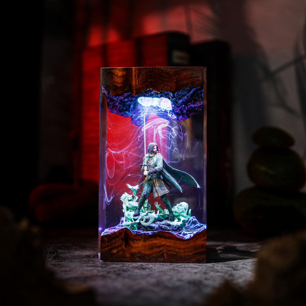 King Aragorn Lord of The Rings Lamp 7 Lord of the Rings decor