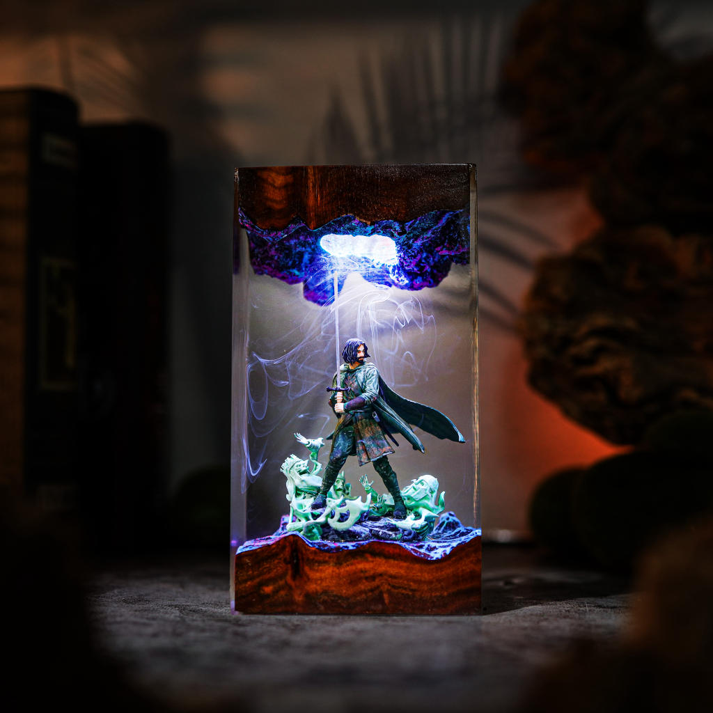 King Aragorn Lord of The Rings Lamp 6 Lord of the Rings decor