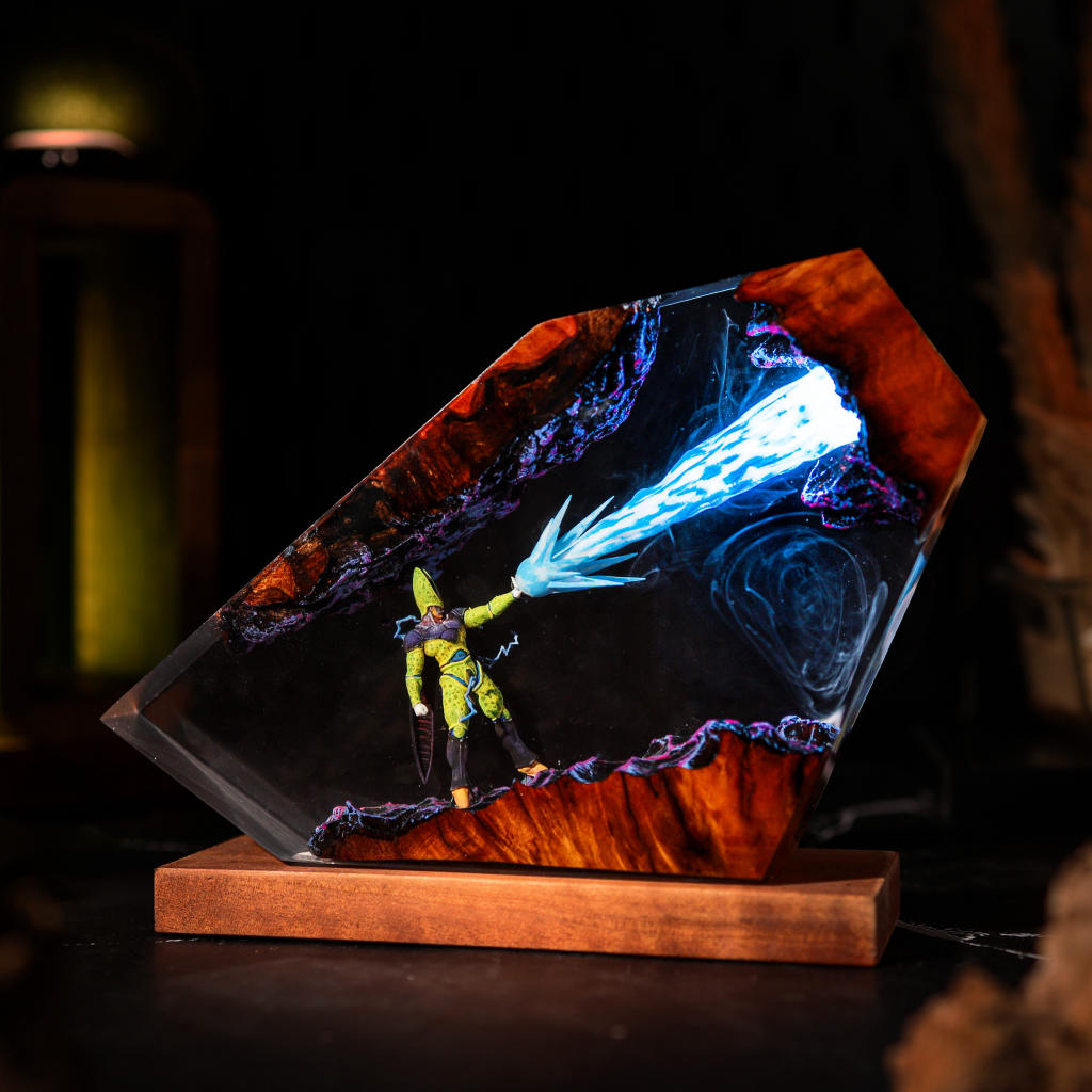 Powerful Green Man Anime Lamp 1 Perfect Cell Dragon Ball Lamp