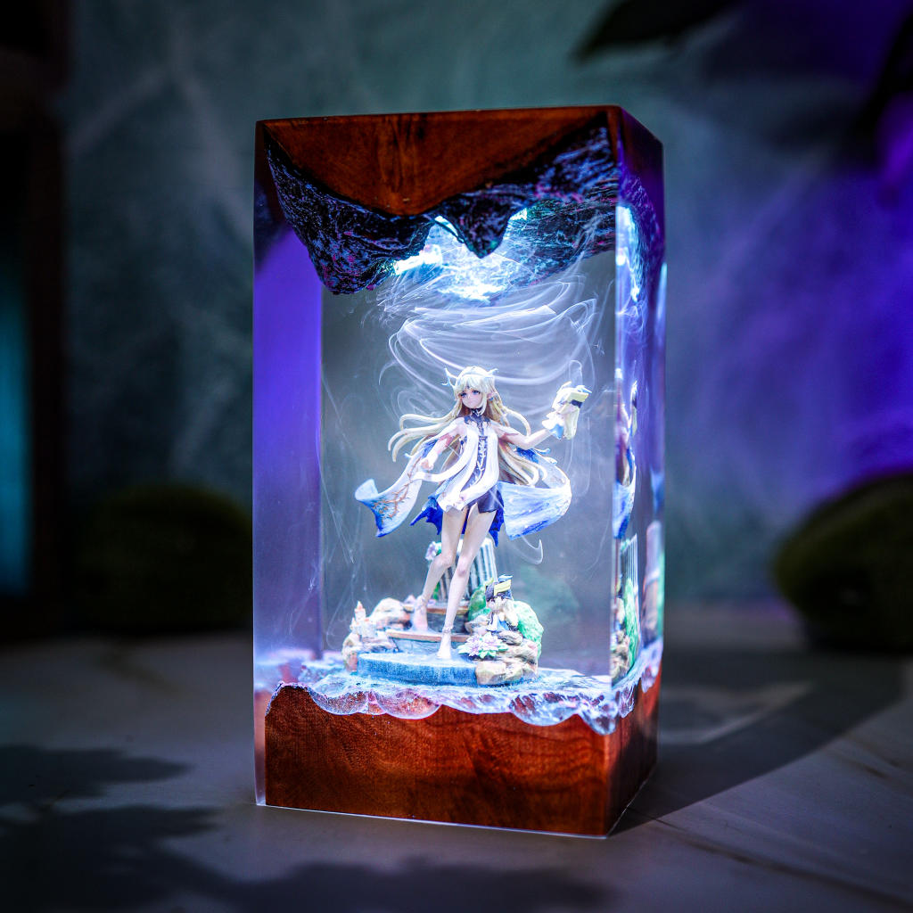 Cartethyia Wuthering Waves Lamp 2 Cartethyia LED lamp