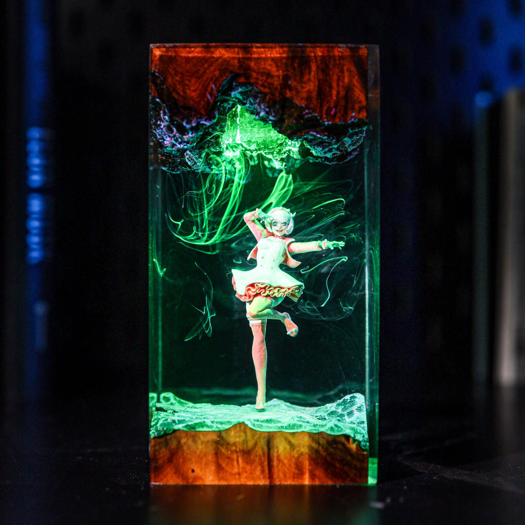 Elphelt Valentine Guilty Gear Lamp 8 Elphelt Valentine LED lamp