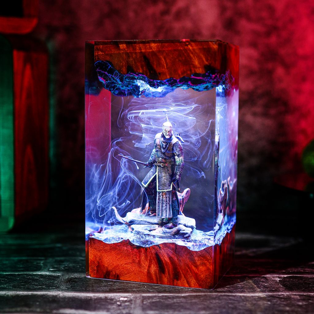 Geralt of Rivia Witcher Lamp 5 Geralt of Rivia Witcher Table Lamp