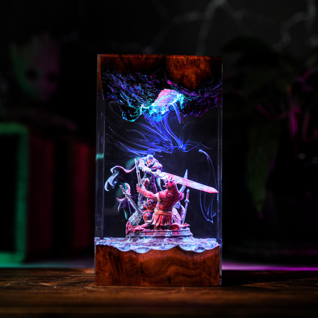 Guts Berserk Night Light 3 Berserk bedroom decor light