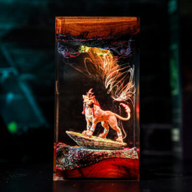 Red XIII Final Fantasy VII Lamp