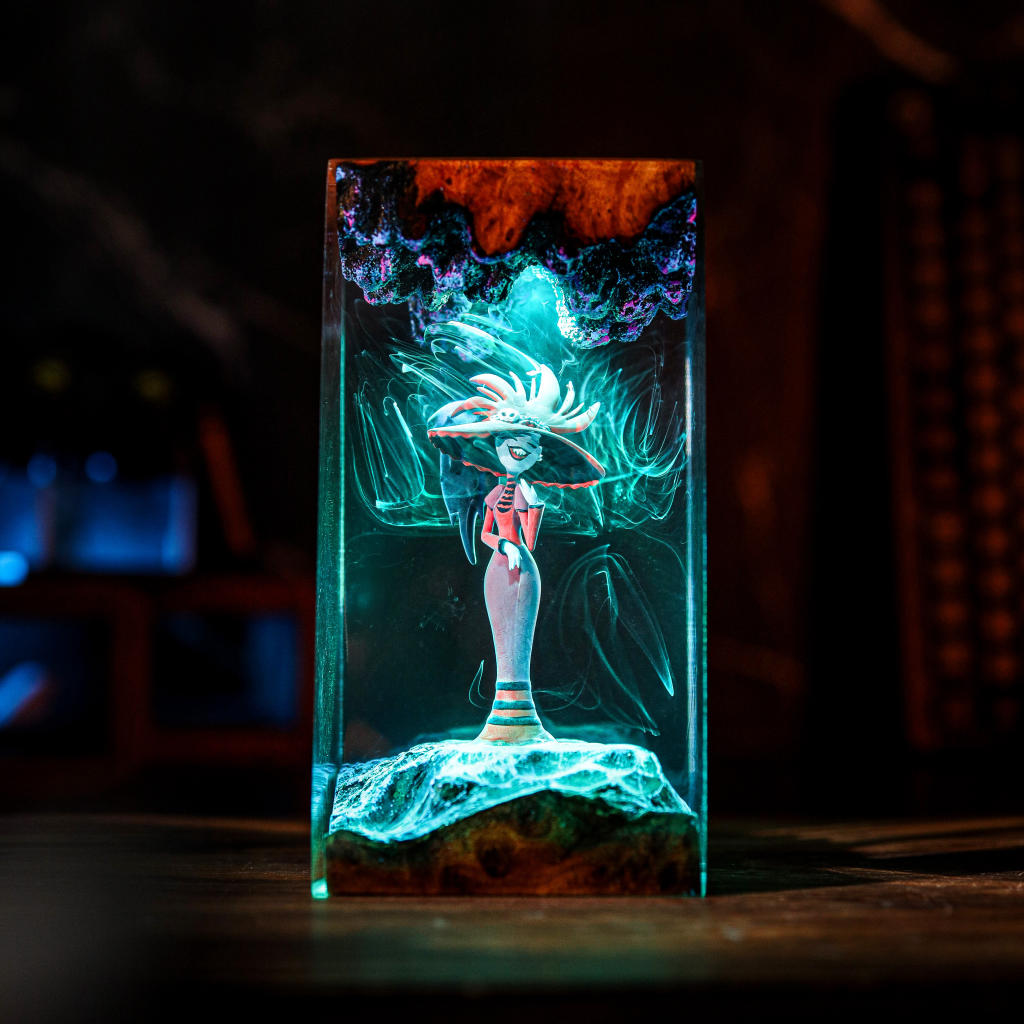 Rosie Hazbin Hotel Lamp 8 Hazbin Hotel collectible light