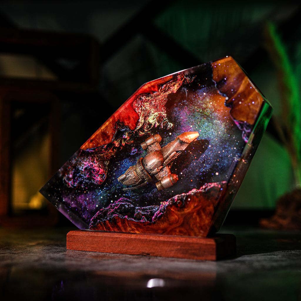 Serenity Firefly Class Vessel Lamp 5 Firefly Serenity Ship LED Light