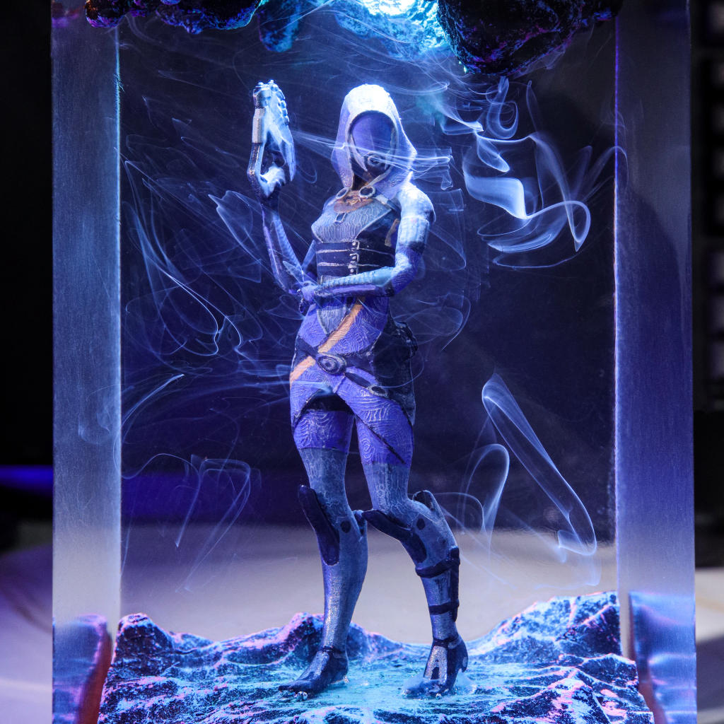 Tali'Zorah Mass Effect Lamp 2 Tali'Zorah Mass Effect night light