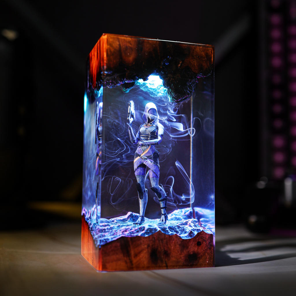 Tali'Zorah Mass Effect Lamp 10 Quarian night light