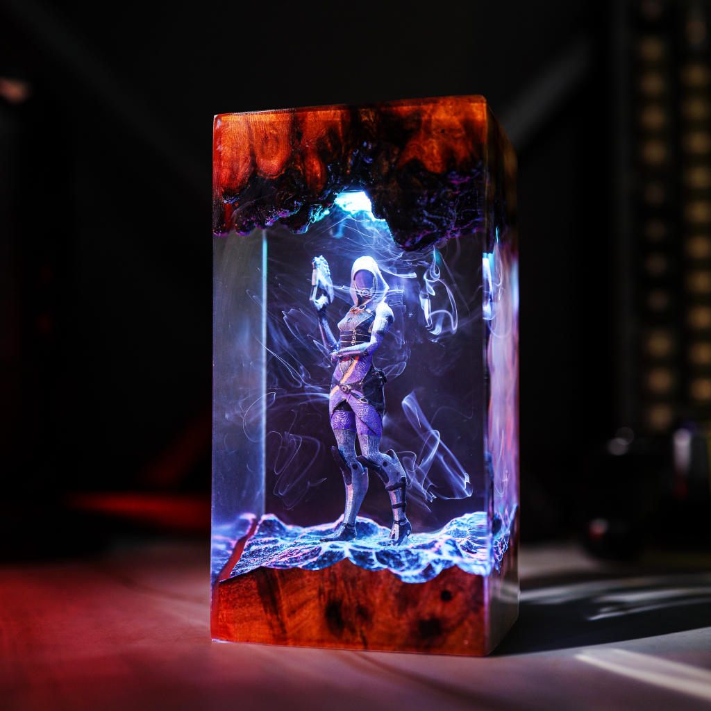 Tali'Zorah Mass Effect Lamp 9 Quarian night light