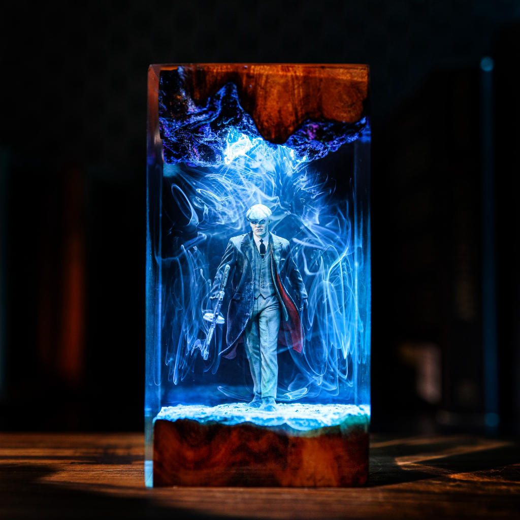Tommy Shelby Peaky Blinders Lamp 4 Shelby family decor lamp