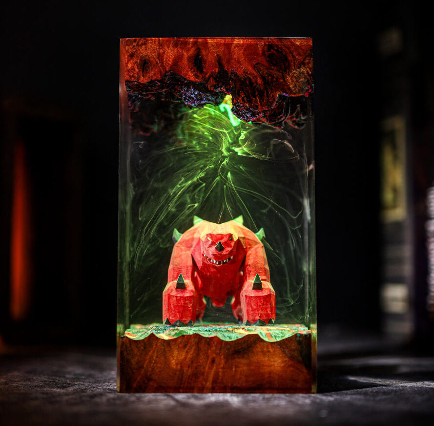 TzTok-Jad Old School RuneScape Lamp 1 TzTok-Jad Old School RuneScape Lamp