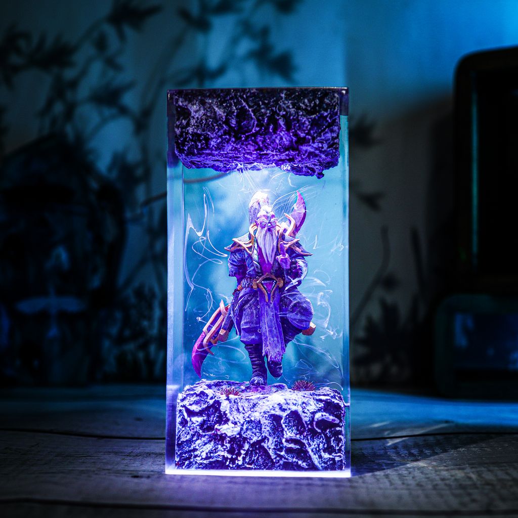 Void Spirit Dota 2 Lamp 2 Void Spirit Dota 2 LED Lamp