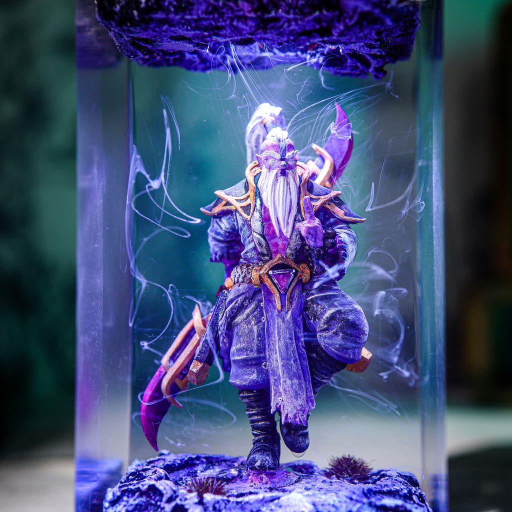 Void Spirit Dota 2 Lamp 9 Dota 2 Spirit Brothers Collectible Night Lamp
