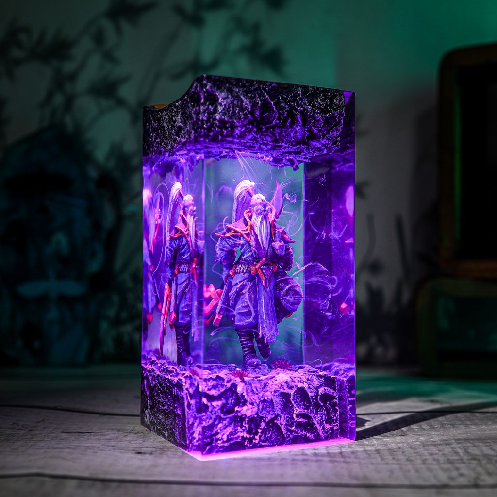 Void Spirit Dota 2 Lamp 7 Dota 2 Gamer Bedroom Decor Light