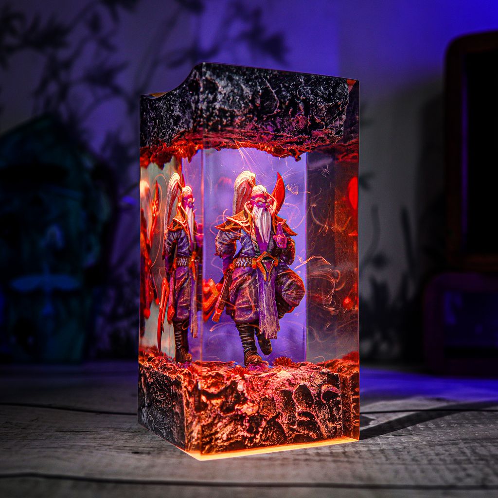 Void Spirit Dota 2 Lamp 5 Dota 2 Inai Void Spirit Desk Lamp